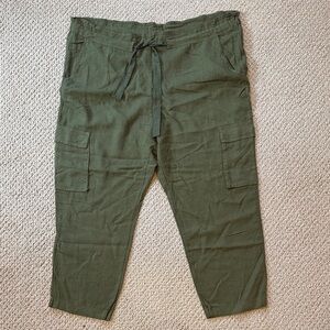 Stateside Dark Green Cargo Pants